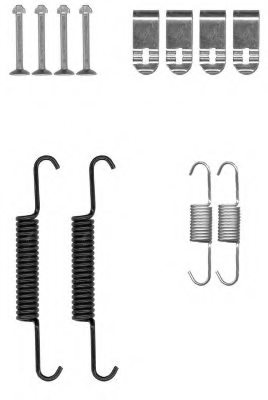 HELLA 8DZ 355 202-121 Accessory Kit, parking brake shoes